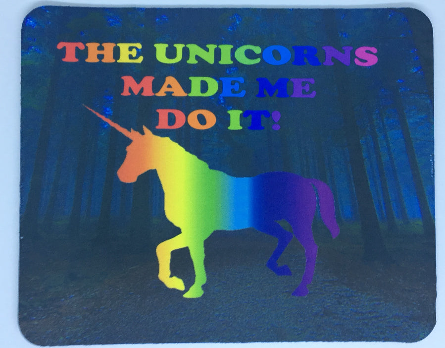 The unicorns made me do it