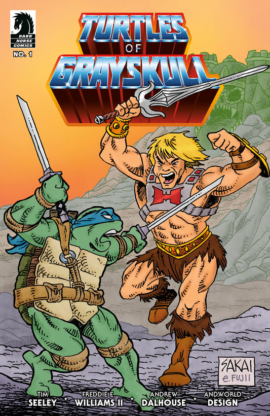 Masters Of Universe Teenage Mutant Ninja Turtles TMNT Of Grayskull #1 B Stan Sakai Variant