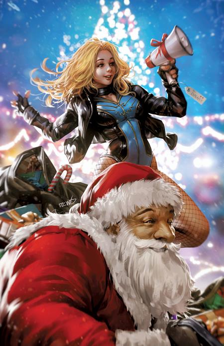 Batman Santa Claus Silent Knight #3 (Of 4) B Derrick Chew Black Canary