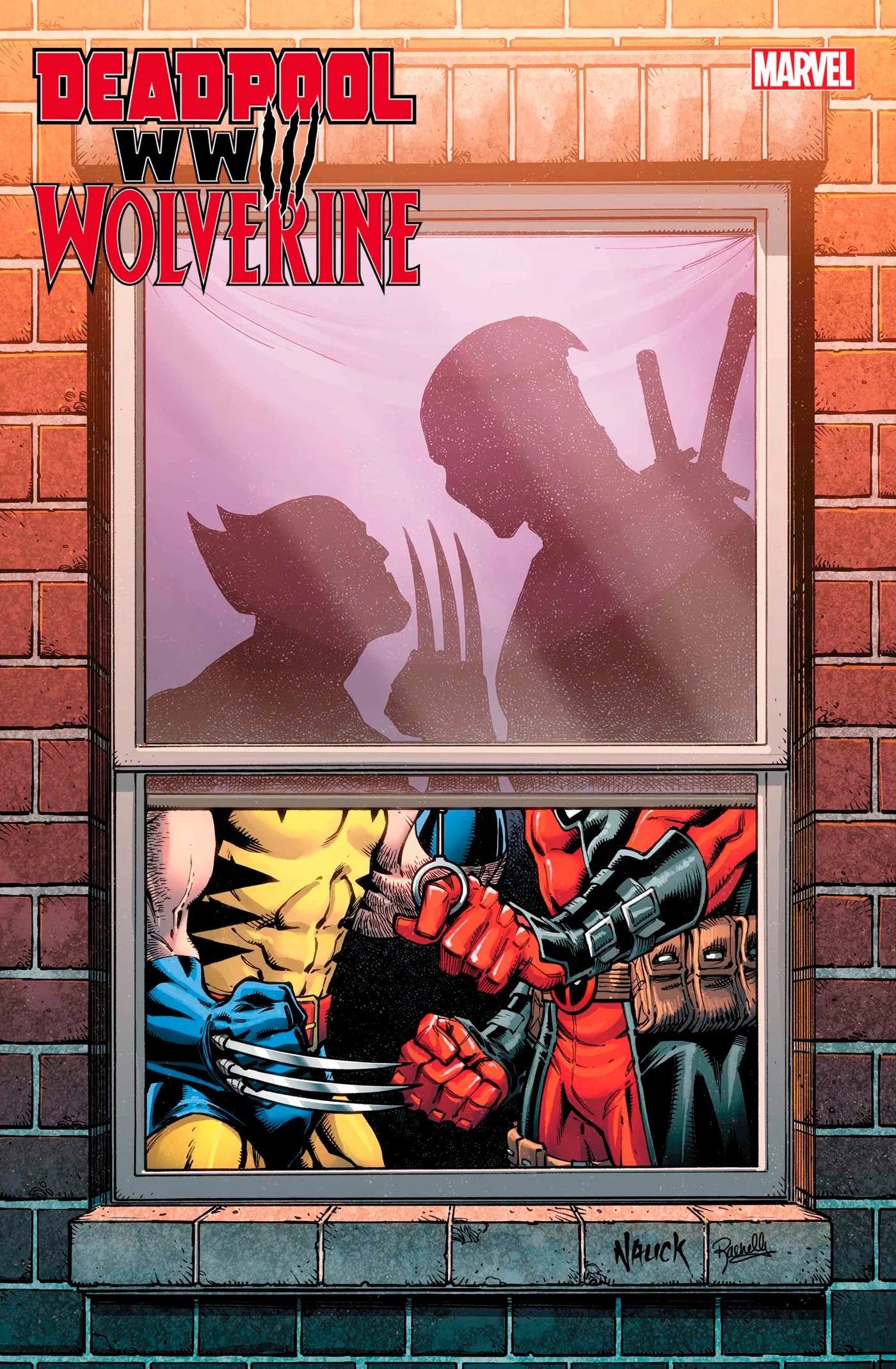 Deadpool Wolverine WWIII #1 D Todd Nauck Windowshades Variant