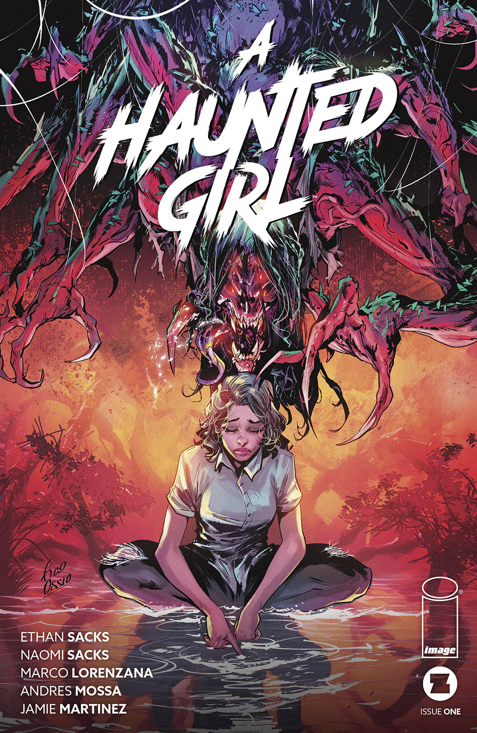 A Haunted Girl #1 (Of 4) B Fico Ossio Variant