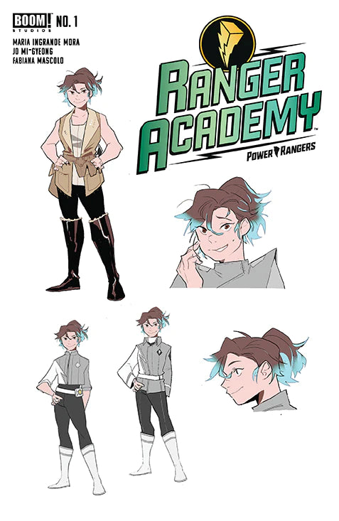 Ranger Academy #1 B Character Design Mi-Gyeong Variant