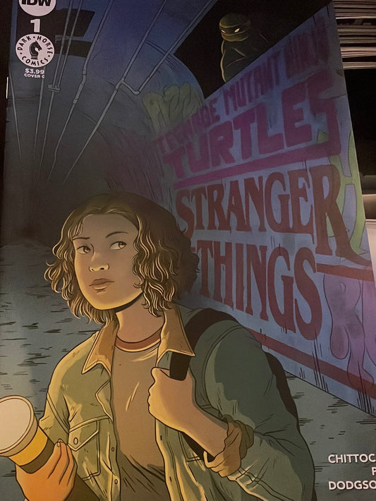 Teenage Mutant Ninja Turtles X Stranger Things #1 C