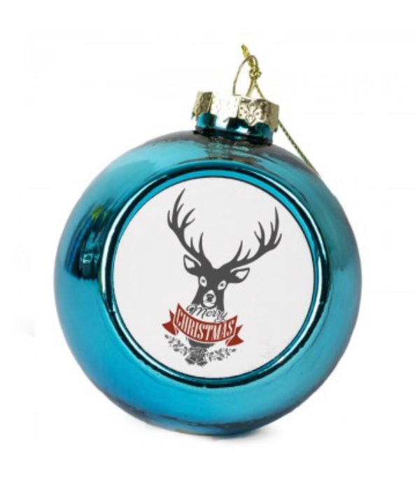 Photo printed Christmas bauble