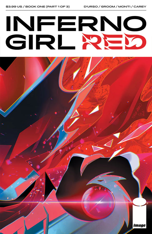 Inferno Girl Red Book One #1 (Of 3) A Erica D'urso Matt Groom