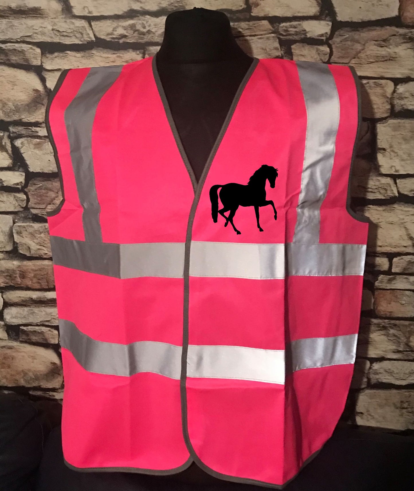 Please slow down - horse riding vest