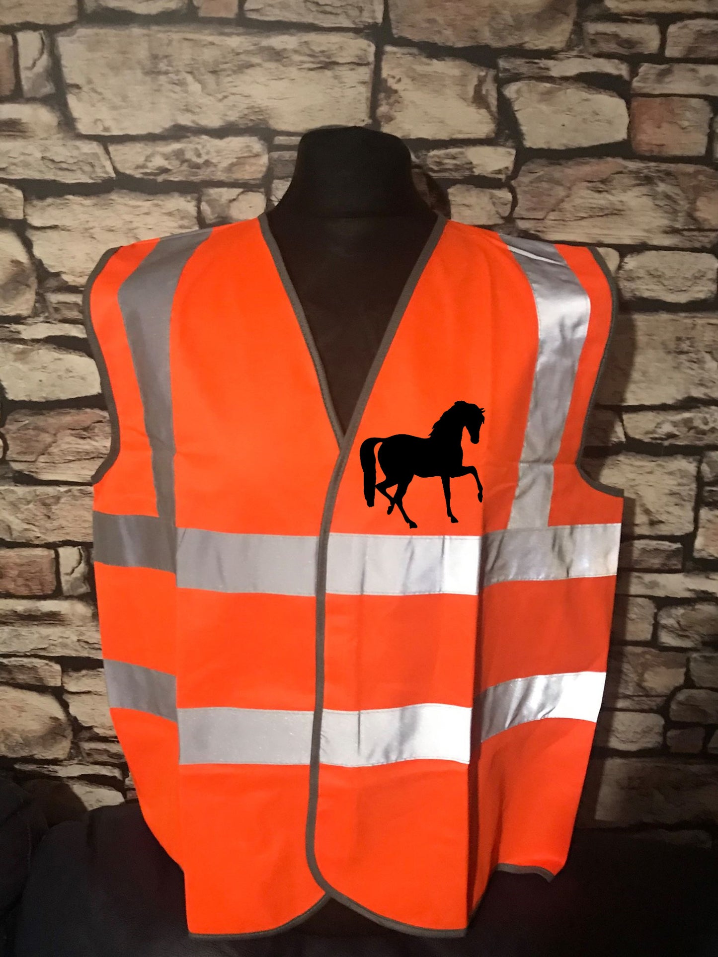 Please slow down - horse riding vest