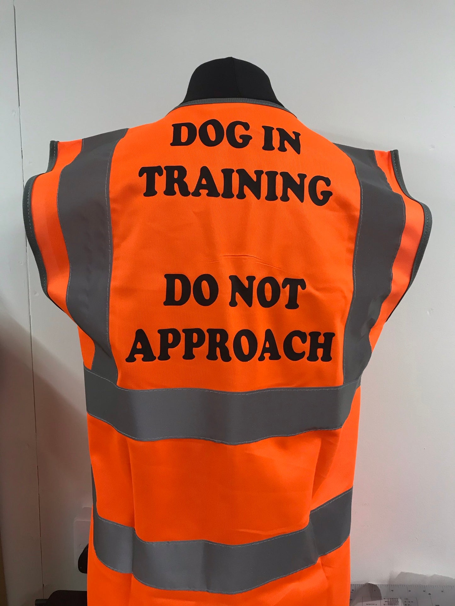 Dog in training do not approach High Visibility Vest