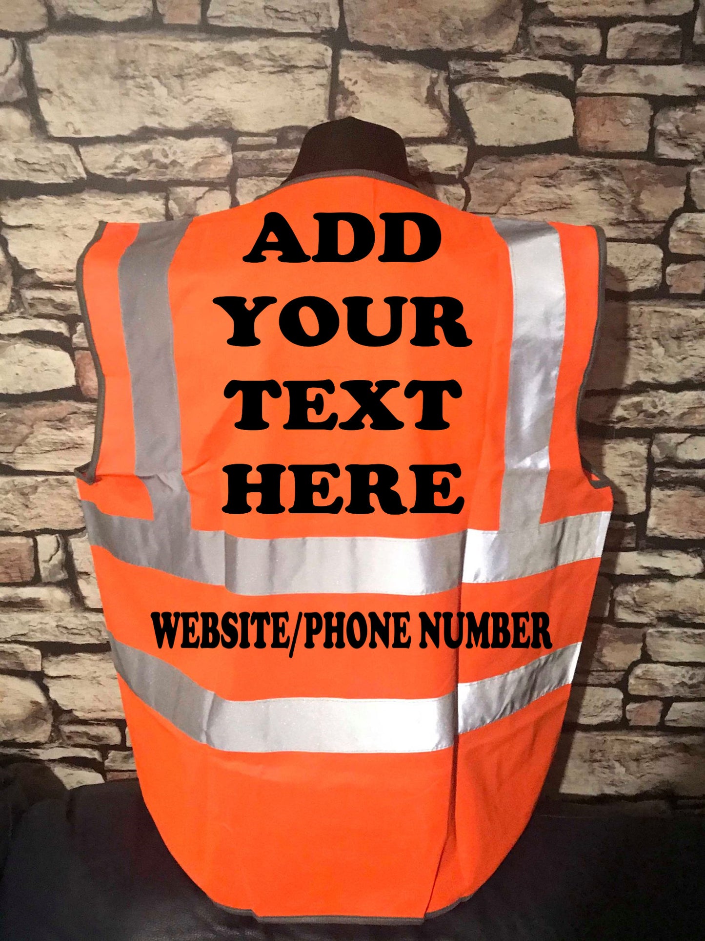 Custom Printed High Visibility Vest