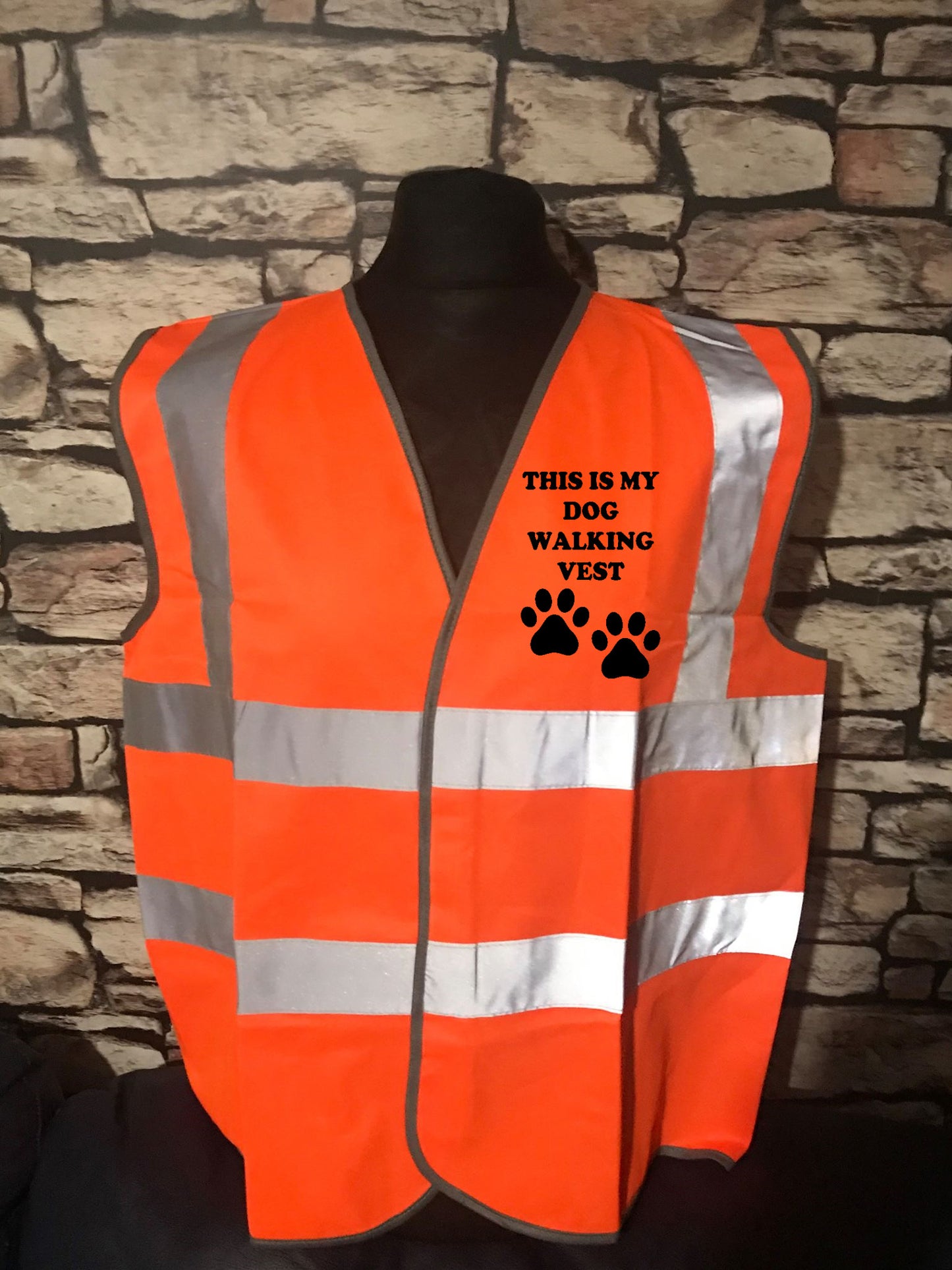 This is my dog walking vest