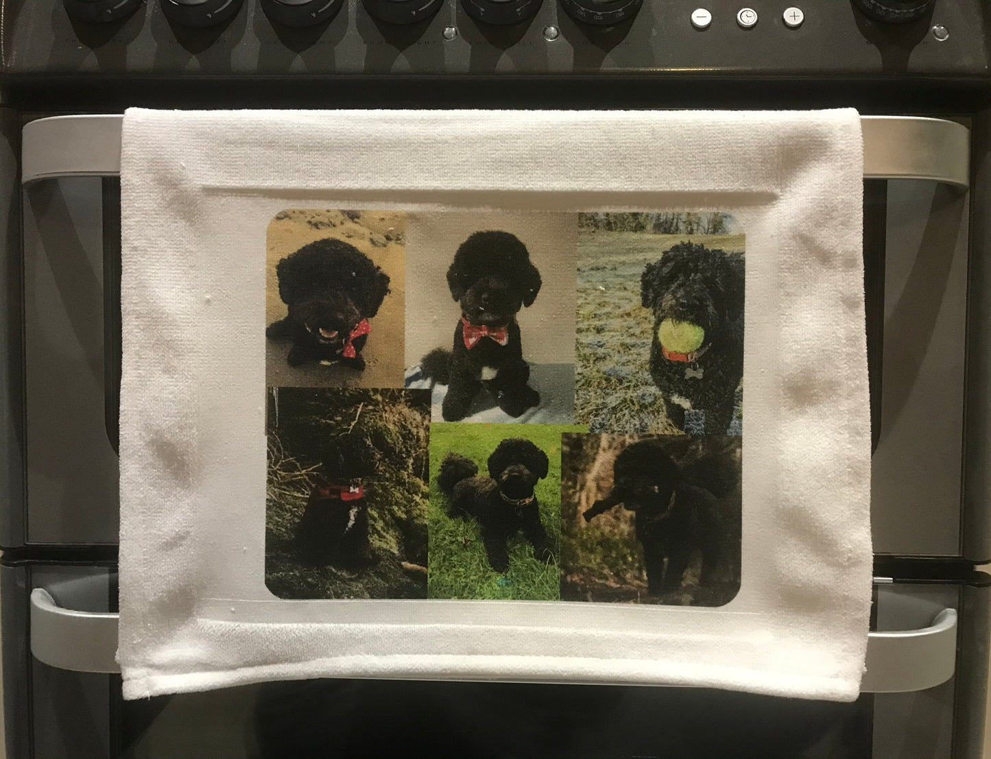 Photo printed tea towel