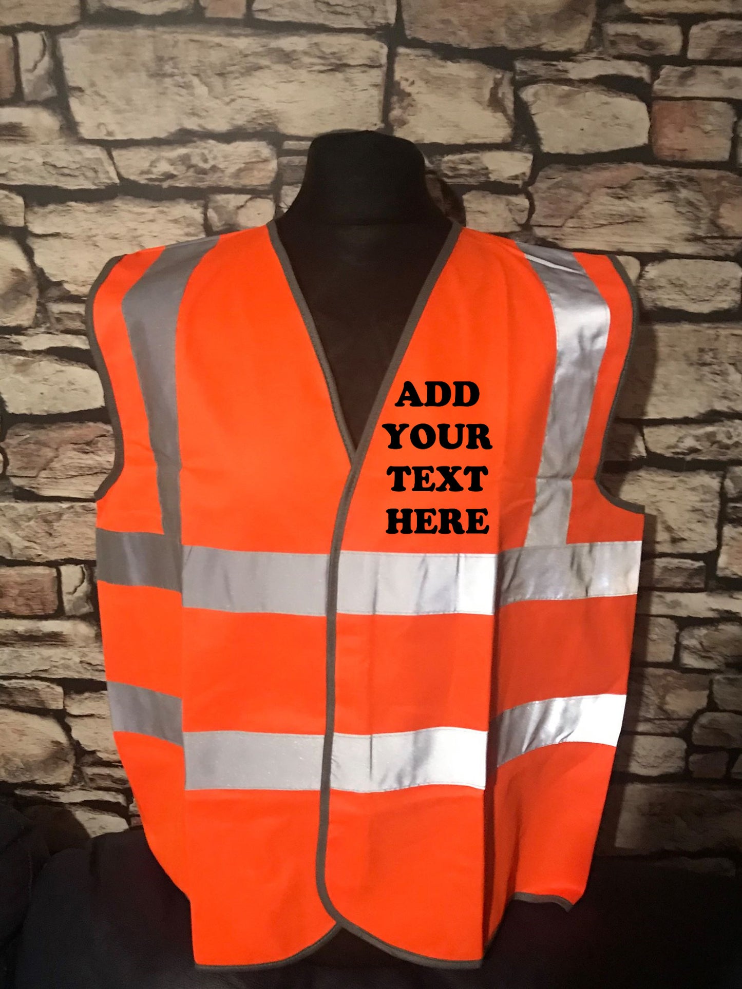 Custom Printed High Visibility Vest