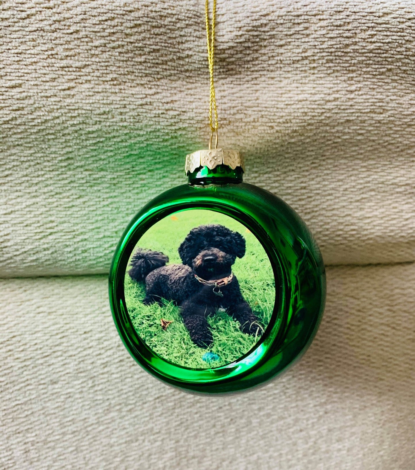 Photo printed Christmas bauble