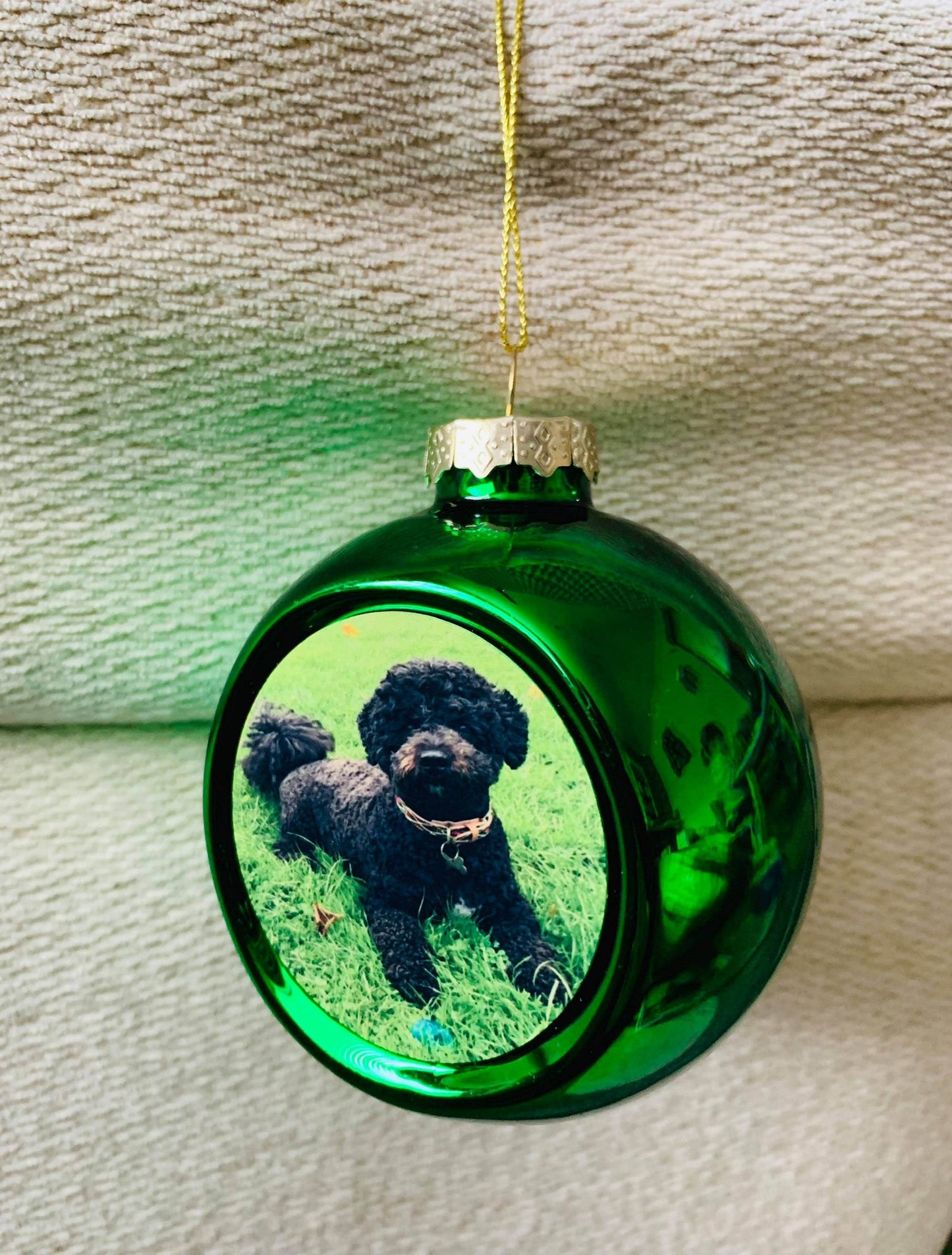 Photo printed Christmas bauble