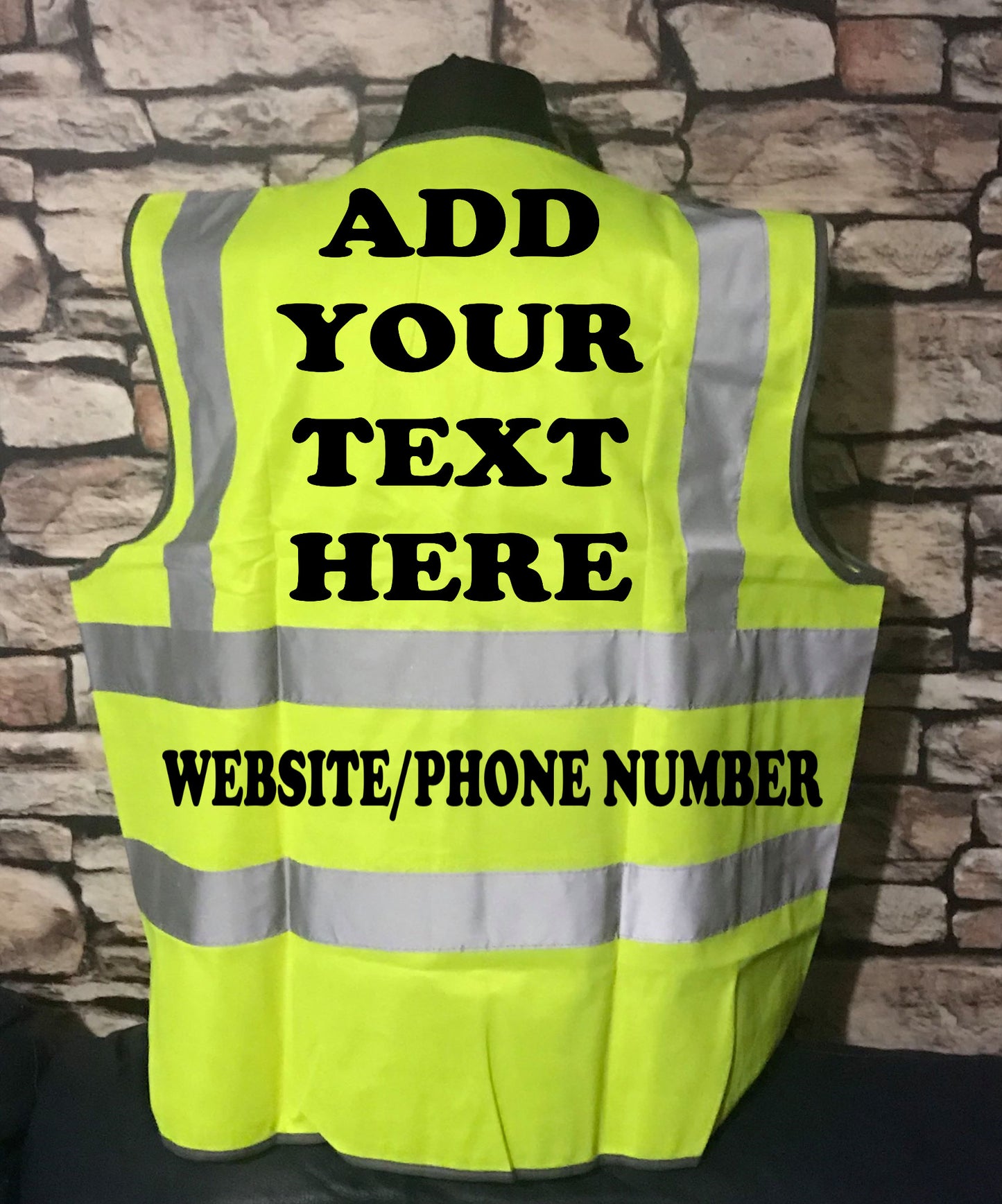 Custom Printed High Visibility Vest